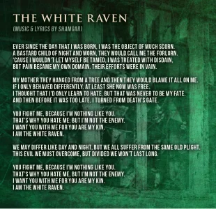 The White Raven Lyrics.webp